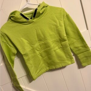 Kids 7/8 (Small) kidpik Vibrant Green Hoodie